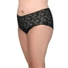 Plus Retro Lace V-Kini Panty