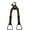 Brown, variant on Showman Heavy Duty Nylon Buddy Stirrups  (Brown)