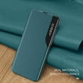 thumbnail image 4 of Dteck Magnetic Case for Samsung Galaxy A33 5G ,Premium PU Leather Shockproof Slim Fit Flip Stand Business Protection Phone Case, Cyan, 4 of 6