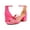 FUCHSIA/SUEDE, variant on Women's Fashion Low Chunky Heel Sandals Open Toe Ankle Strap Dress Heel Shoes LOW-CHUNK