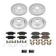 thumbnail image 2 of PowerStop Front and Rear Geomet Coated Brake Rotor and Pad Kit Fits: INFINITI Select Models CRK9063, 2 of 5