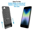 thumbnail image 6 of Case Belt Clip Holster for iPhone SE (2020)/SE (2022) - Swivel Cover Kickstand Armor Combo Drop-Proof, 6 of 7