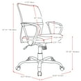 thumbnail image 5 of Workspace Office Chair with Contoured Mesh Back, 5 of 7