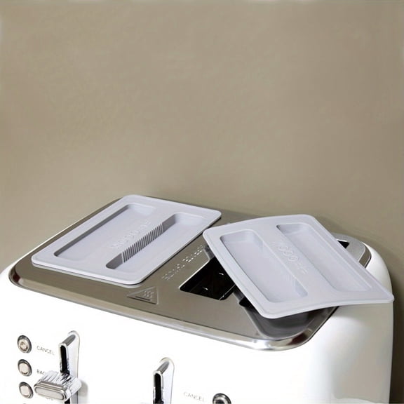 2pcs Dustproof Dust Cover for 2/4 Slice Toaster,BPA Free,Food Safety Silicone Protecting Toaster From Dust, Dirt, Cat Hair,Dog Hair,Spills, Splash, Critters,Buggs An