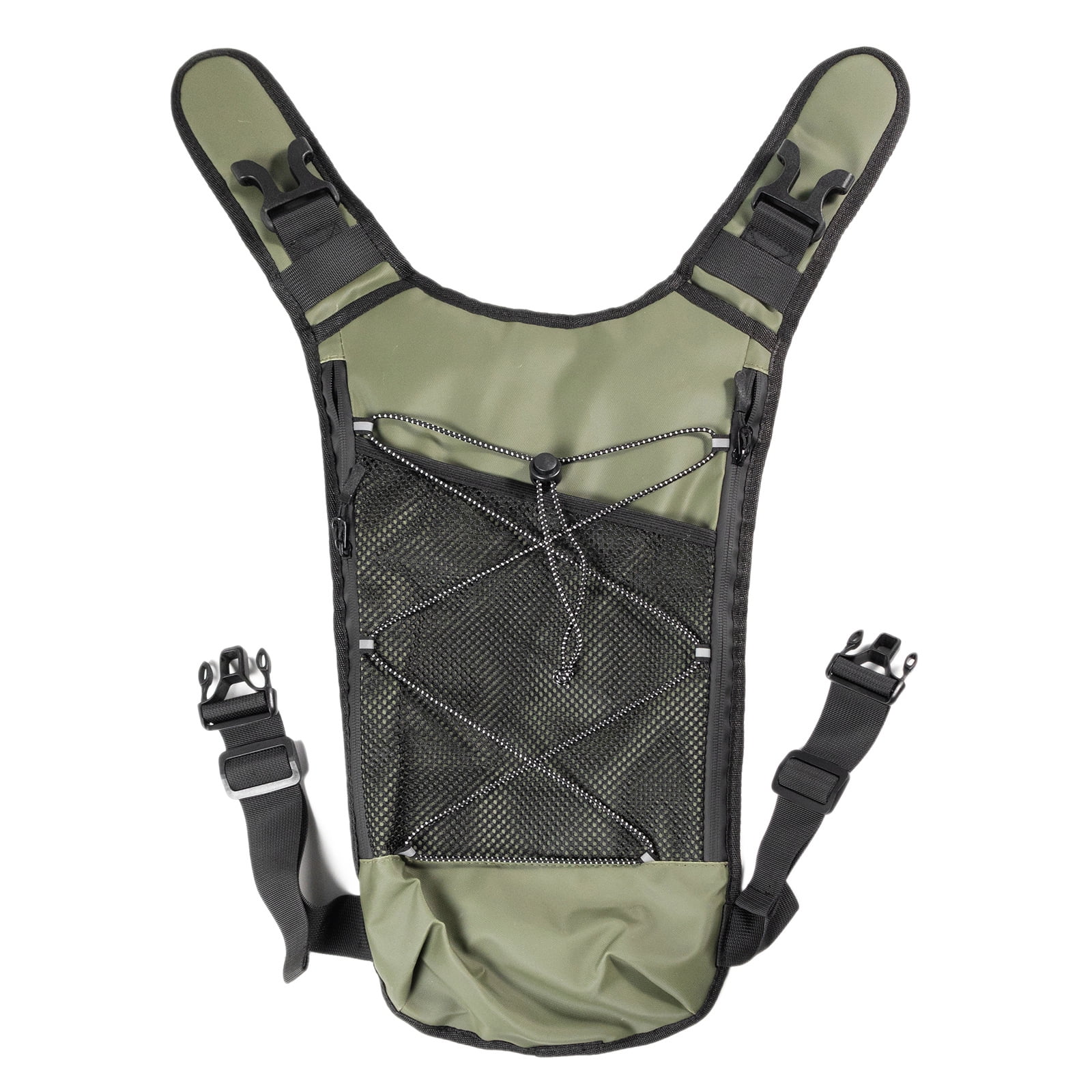 Travel Outdoor Storage Bag Vest Pack Feature Front Panels Perfect For Running Training Biking Backpacking