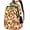 Abstract Yellow Wave, variant on Kids School Backpack Lightweight Floral & Animal Bookbag