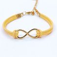 thumbnail image 3 of VONKY Bracelet en Cuir Symbole Infini Tendance pour Femmes Bracelet Multicouche, 3 of 8