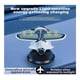 thumbnail image 3 of Car Dashboard Decor, Solar Airplane, Solar Powered Aircraft for Tabletop Office, 3 of 5