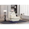 thumbnail image 2 of 270 Swivel Glider Recliner Chair, Power Recliner Rocking Chair, USB Port Charge for Nursery Chair with Atmosphere Lamp for Living Room Bedroom Apartment, 2 of 9