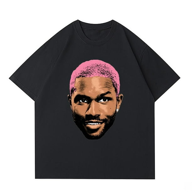 Camisetas de Frank para hombre, camisa informal de algodón, o-ocean blonde, Pop Music, Hip Hop, de gran tamaño, envío gratis xuanjing unisex