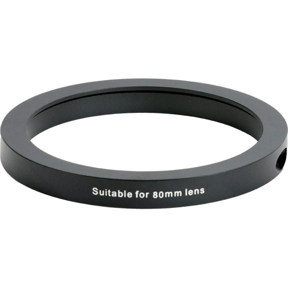 Tilta 80mm Cinema Adapter Ring for Mirage Matte Box, Black