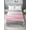 Gray Pink, variant on Twin Size Flat Sheet Only, Pink Grey Ombre Soft Brushed Microfiber Bed Sheets, Abstract Art Oil Painting Modern Hotel Quality Breathable Bedding Top Sheet, Easy Care, 66"x96"