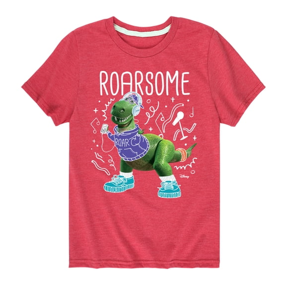 Toy Story - Roarsome - Toddler & Youth Short Sleeve Graphic T-Shirt
