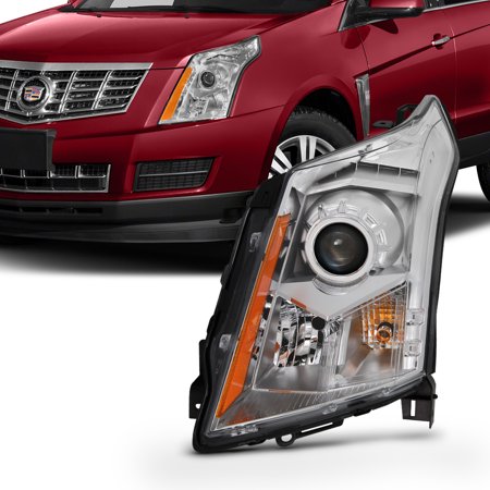 - Fits 2010-2016 Cadillac SRX Driver Left Side Halogen Headlight lampReplacement