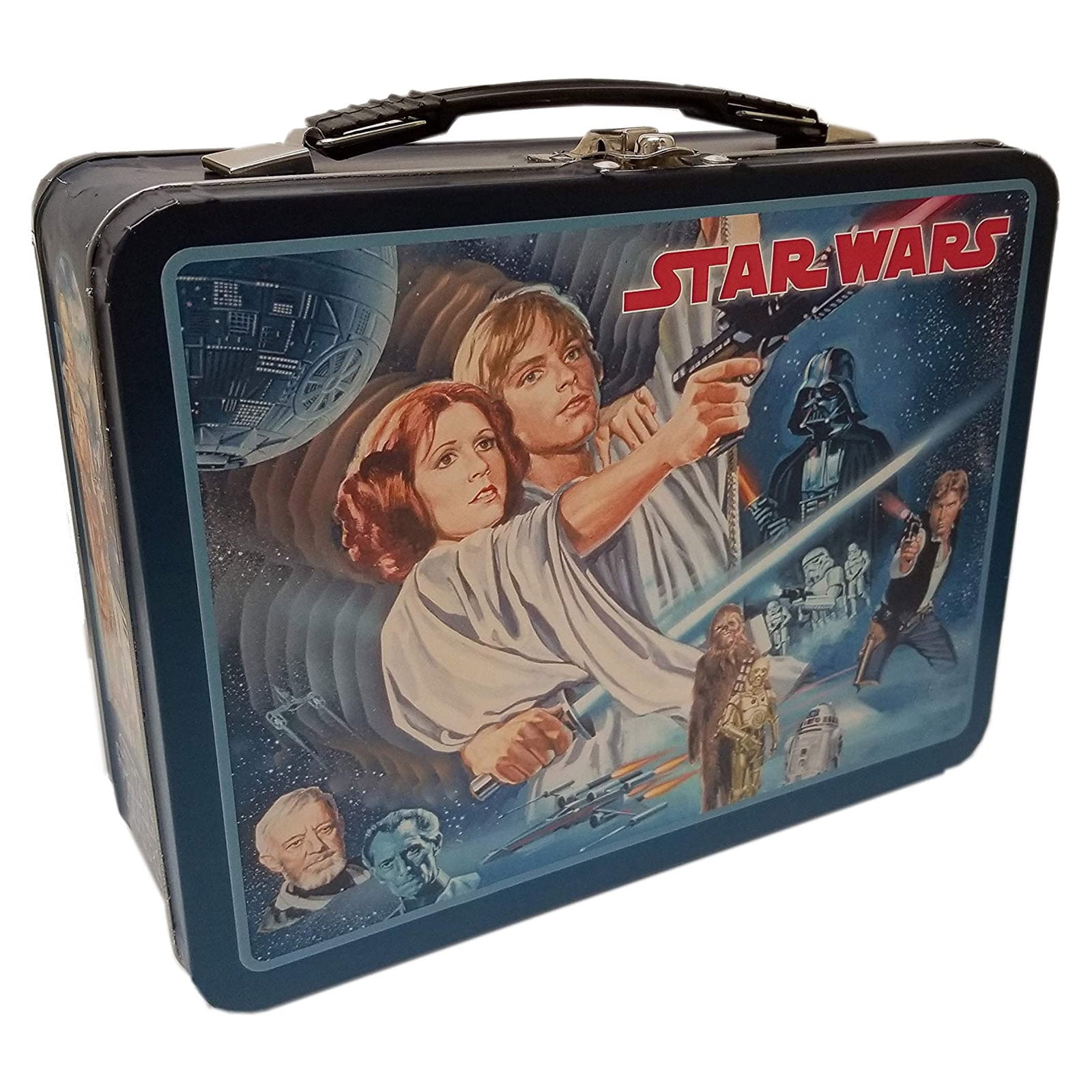 Star Wars Vintage Classic Lunch Box Metal Tin - Walmart.com