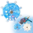 thumbnail image 2 of Bird Toys for Parakeets, Interactive Spinner Rattle Budgie Toys with Grinding Perch, Rotating Wheel Chew Parrot Toys for Medium Birds, 2 of 9