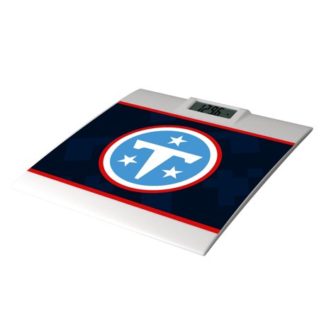 Keyscaper Tennessee Titans Color Block Digital Bathroom Scale