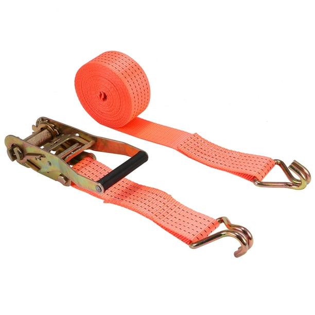 2 Pack Professional Ratchet Tie Down Straps 000 Oz Heavy Duty Hook Ratchet Strap Easy To Use Lashing Strap For Moving Outdoor Cargo Freight Walmart Com