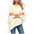 thumbnail image 5 of Cxenplz Womens Sheer Poncho Tops Lightweight Pullover Shawls Wraps Mesh Shrug Bolero Swimsuit Cover Up Summer Beachwear, 5 of 5