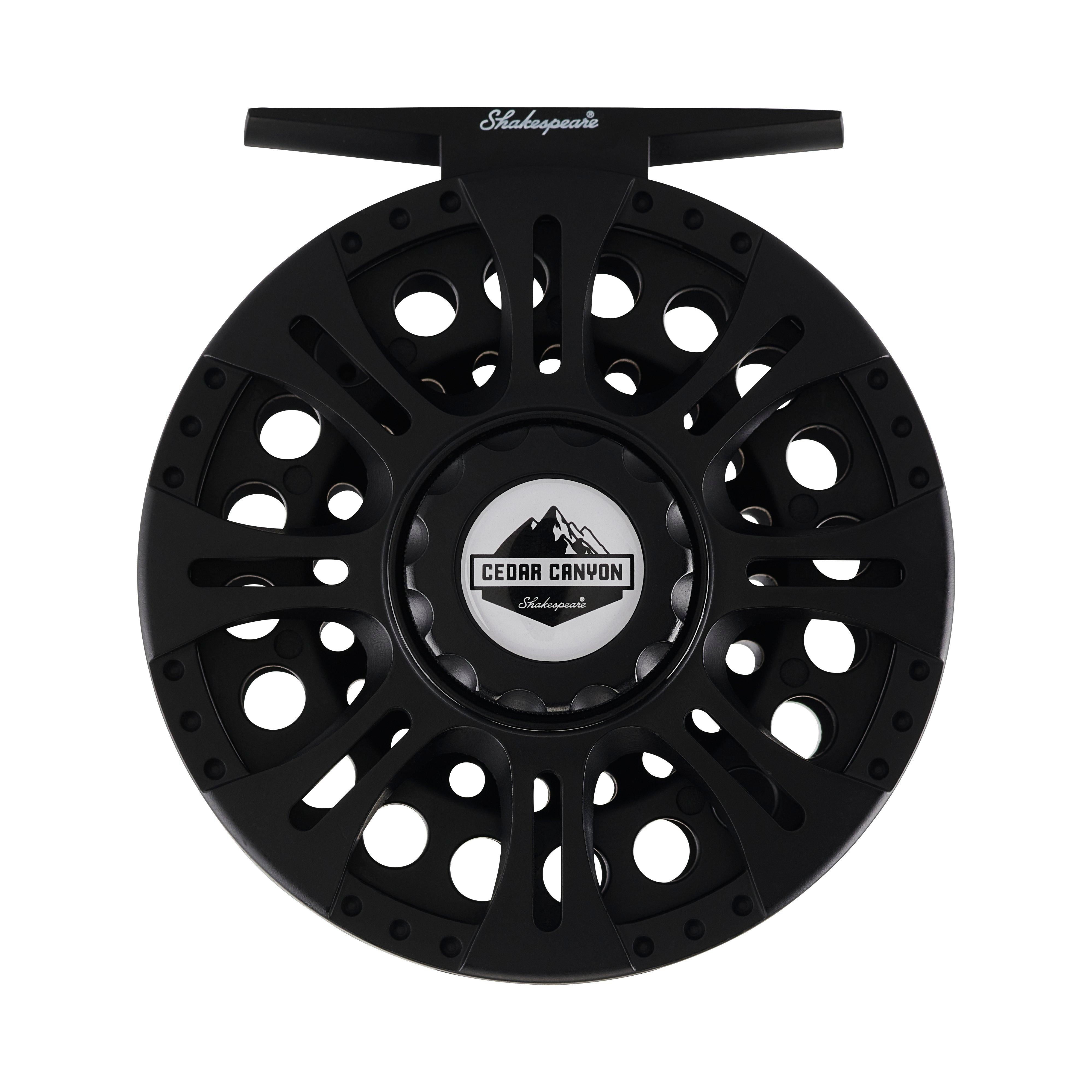 Shakespeare Cedar Canyon Premier Fly Reel, 7/8 Size Fishing Reel