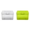 thumbnail image 1 of CHOK Index Card Holder Index Card Box Notecard Box Flash Card Holder Index Organizer 2PC, 1 of 7