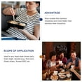 thumbnail image 3 of 5 Pairs Blue and White Porcelain Chopsticks Ceramic Long Chopsticks Chinese Tableware for Home Restaurant (Random Pattern), 3 of 8