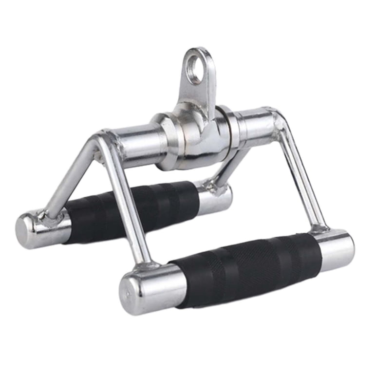 Cable Machine Curl Handle Bicep Curl Attachment SELEWARE Double D Row Handle Cable Attachment ...