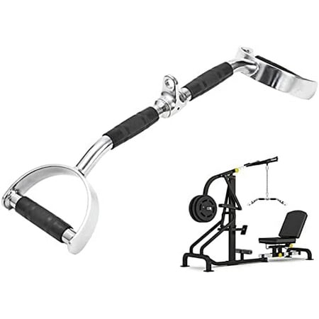Neutral Grip LAT Pull Down Bar, Wide Grip LAT Pulldown Machine Attachments with Handls, 27in/70cm Bar with 800lbs Loading, DIY Home Body training apparatus$$Sport & Recreation Other