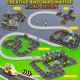 thumbnail image 5 of Set de Carreteras con Baldosas Magnéticas IGIVI para Niños de 3+ Años con 16 Ladrillos de Carretera, 5 of 6