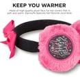 thumbnail image 4 of Nickelodeon Girls Winter Plush Earmuffs and Glove Set, JoJo Siwa For Ages 4-7, 4 of 6