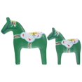 thumbnail image 4 of Mini Wood Horse Figurine Home Decoration For Family And Friends 23X5.5X24Cm 1 Pair, 4 of 5
