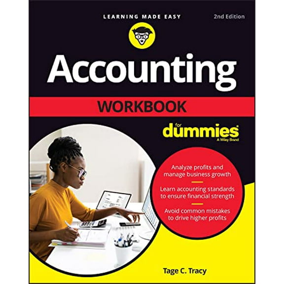 Pre-Owned Accounting Workbook For Dummies (For Dummies (Business & Personal Finance)), 9781119897637, 1119897637, Paperback, 2 edition