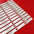 thumbnail image 5 of 12pcs LED Strips for For Hisense H65E3A HZ65AS5 HZ65A55 H65E3A-Y For Sharp LC-65Q7370U LC-65Q7300U LC-65Q7330U LC-65N7004U, 5 of 6