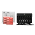 thumbnail image 6 of EBL 8 Pack Rechargeable Lithium AA Batteries 1.5V with 8 Slots Lithium Battery Charger, 6 of 13