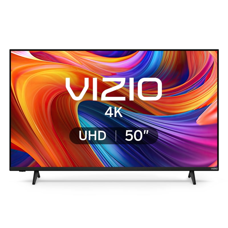 VIZIO 50" Class 4K UHD LED HDR Smart TV (V4K50M-08) front and back view