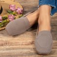 thumbnail image 7 of NOKIO Cute Women'S Pointy Toe Flats Women'S Ballet Flats Comfortable Women'S Flats Ladies Fashion Solid Color Breathable Mesh Knitted Flat Comfortable Casual Shoes, 7 of 7