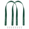 thumbnail image 1 of 2 piezas de correas de cuero de 24 pulgadas (60 cm) para bolsos, banda de cinturón de bolso, verde oscuro, 1 of 6