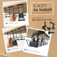 thumbnail image 2 of Bandeja de gestión de cables Scandinavian Hub Compact Black Set 2x30 cm, 2 of 8