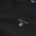 thumbnail image 3 of Gant Men's Stretch Cotton Crew Neck Sweater, Medium, Black, 3 of 4
