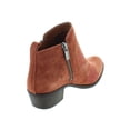thumbnail image 2 of Lucky Brand Womens Basel  Suede Block Heel Booties Tan 5.5 Medium (B,M), 2 of 2