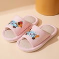 thumbnail image 2 of HCNTES Boys Girls Spring Summer Slides Soft Comfortable Slippers Non-Slip Water Shoes for Beach Pool Shower Dailywear(L01-Pink,4), 2 of 9