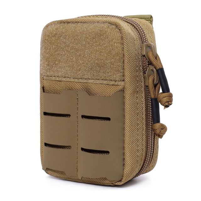 bolsa al aire libre Mini riñonera Molle médica para exteriores paquete de almacenamiento de herramientas de primeros auxilios café Barbie Nuevos Originales