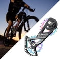thumbnail image 3 of Desviador trasero de bicicleta, desviador de bicicleta, rueda de polea de ciclismo, piezas de bicicleta de carretera  Colorido kusrkot Cambio trasero, 3 of 8