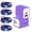 Purple, variant on USB C Charger Block, KIGPOZI 2-Port 20W Type C Fast Charging Block with 10ft Type C Cable USB C to C Charging Cords, Wall Charger Type C Charger USB C Block Fits for iPhone 17 16 15 Charger White