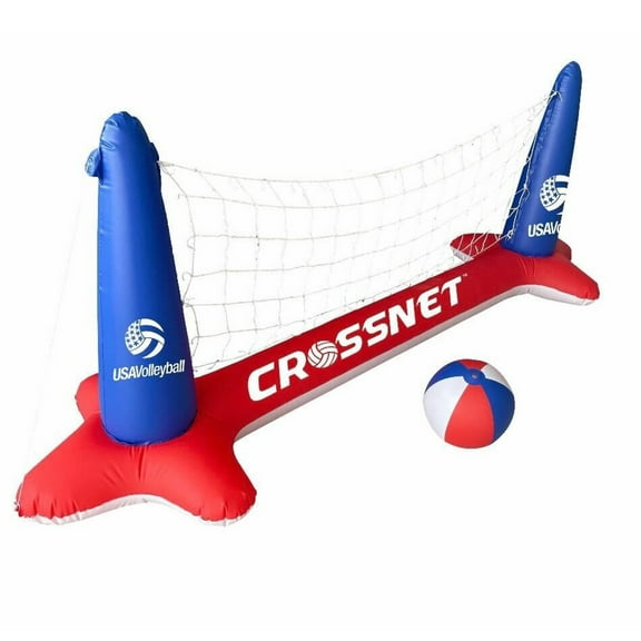 CROSSNET USAV Inflatable Volleyball Net
