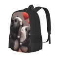 thumbnail image 1 of Balery Heart Guinea Pig Couple Mochila para hombre y mujer - Tela Oxford 600D resistente - Gran capacidad, resistente al agua, ideal para la escuela, viajes y senderismo, 1 of 6