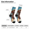 thumbnail image 2 of Logiee Cute Angel Winged Dog Print Adult Socks for Men & Women,Calf Socks, Ankle Socks,Boots Socks,Breathable Casual Sock,Unisex Crew Socks, 2 of 6