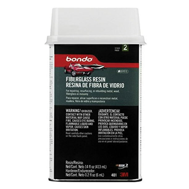 3M 401 Bondo Fiberglass Resin 0.9 Pint