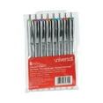thumbnail image 2 of Comfort Grip Gel Pen, Retractable, Medium 0.7 Mm, Assorted Ink Colors, Silver Barrel, 8/pack | Bundle of 2 Sets, 2 of 5