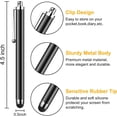 thumbnail image 2 of 10 Pack Stylus Pen, Universal Capacitive Touch Screen Pens for Tablets, Smartphones - Random Colors, 2 of 7